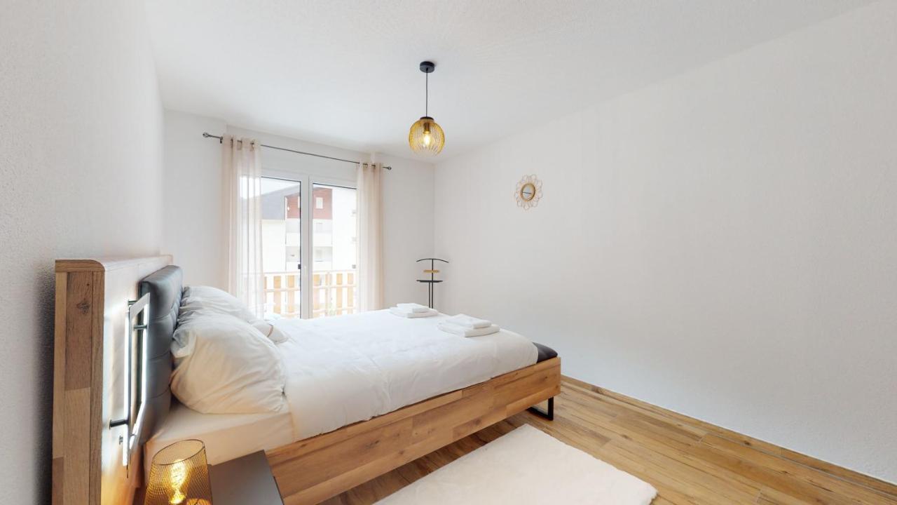 Apartment With Sauna And Mountain View Leukerbad Bagian luar foto
