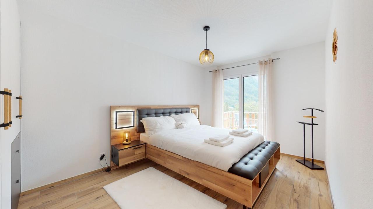 Apartment With Sauna And Mountain View Leukerbad Bagian luar foto